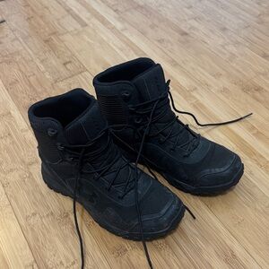 Under Armour Women’s Hiking/Tactical Black Lace-Up Boots